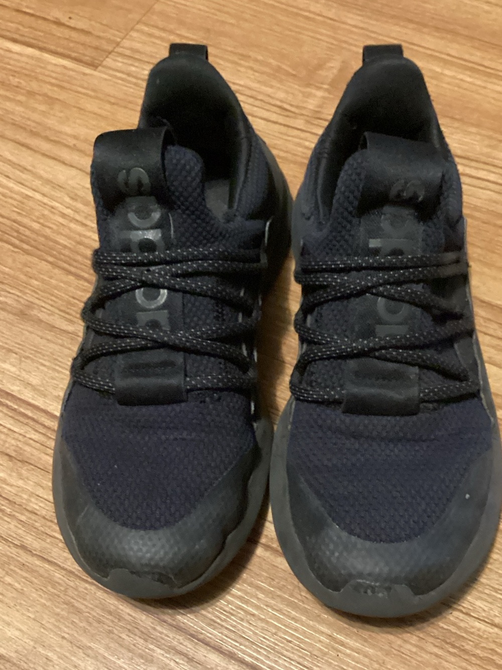 adidas Kids Black Sneakers